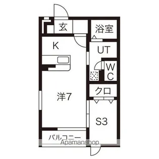 リーフ(LEAF)【1階】の間取り