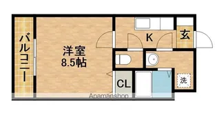ラディッシュファーム【2階】の間取り