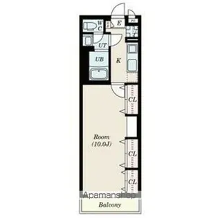 リュクス北仙台【2階】の間取り