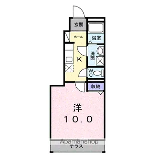 エミールシャランⅡ【1階】の間取り