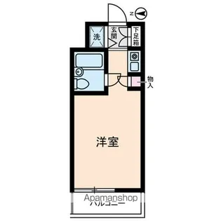 ダイホープラザ鶴見【405号室】の間取り