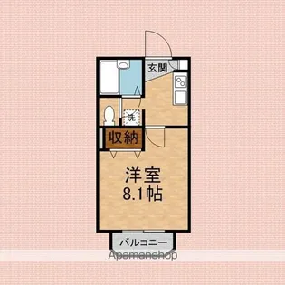 第5グリーンハイツ【105号室】の間取り
