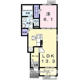 プレッソ【1階】の間取り