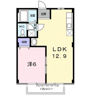 ファミール大関【2階】の間取り