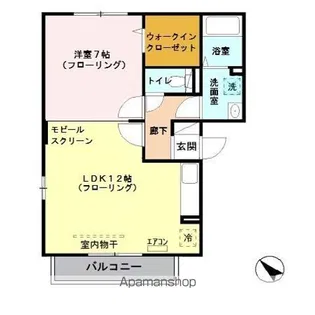 LUMIDENCE優【2階】の間取り