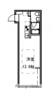 エストレビータ草津Ⅱ【101号室号室】の間取り