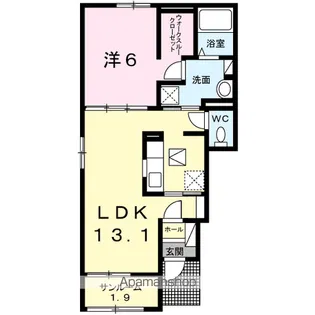 サブポケット Ⅰ【1階】の間取り