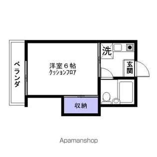 東京都杉並区高円寺北1丁目【アパート】の間取り