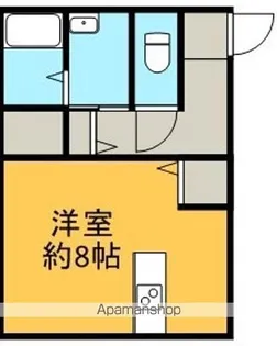 LOVE JOY STATION【301号室】の間取り