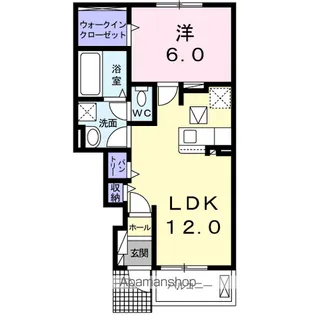 ポポラ【1階】の間取り