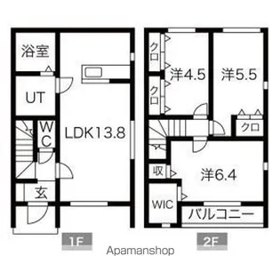 ALIVIO A棟【1階】の間取り