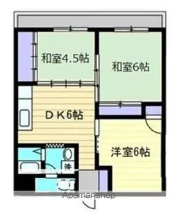 RAPPORT UN ラポール アン【3階】の間取り