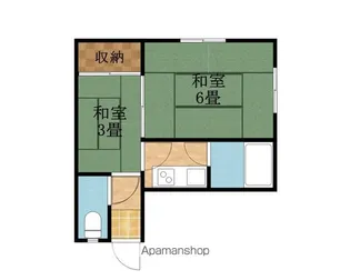 白玉マンション【3階】の間取り