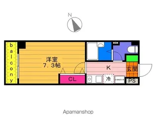 スマート津田沼ツインビルB棟【3階】の間取り