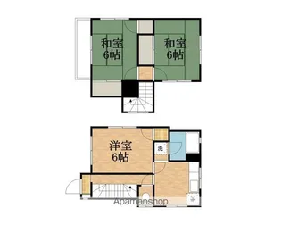 東京都八王子市大楽寺町【一戸建】の間取り