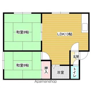 シベール313【3階】の間取り