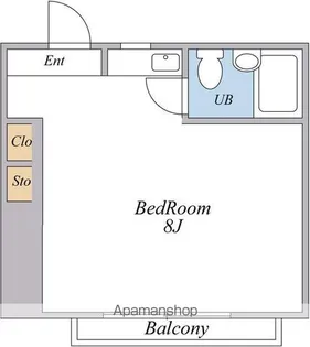 ハイツサンライズ【307号室】の間取り