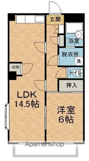 KDマンションAB【B302号室】の間取り