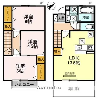 アネックス憩【1階】の間取り