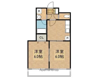 FORESTPARK盛岡【402号室】の間取り