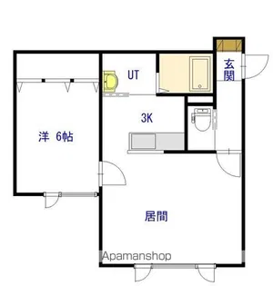 レーベン【103号室】の間取り