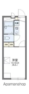 レオパレスカレンコート【104号室】の間取り
