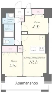 PORTOFINO(ポルトフィーノ)【8階】の間取り