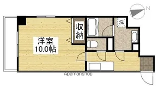 ピアシティ医大東【4階】の間取り