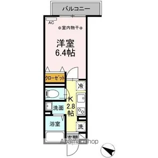 セレスティア北烏山【2階】の間取り