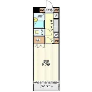 Nハイツ 壱番館【307号室】の間取り