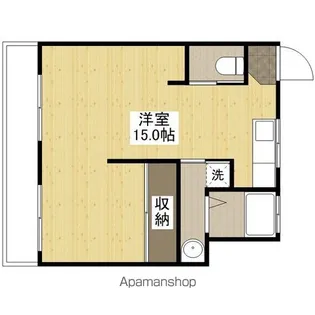 第1渡部ビル【3階】の間取り