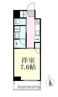 MIRAIZU RESIDENTIAL SENDAI Ⅱ【901号室】の間取り
