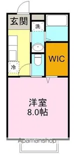 ペアパレスA・B【1階】の間取り