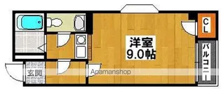 メビウス堺レジデンス【101号室】の間取り
