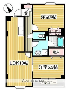 エスポワール宮崎台【1階】の間取り