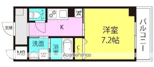 ダイワール立花【301号室】の間取り