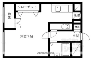 NXN(エヌバイエヌ)【303号室】の間取り