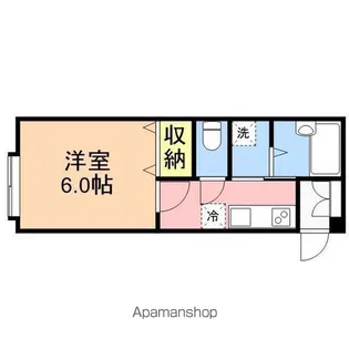 ファーストクラス県立大学前【2階】の間取り