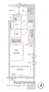 パークアクシス仙台西公園【4階】の間取り
