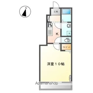 エスパース周南【1階】の間取り