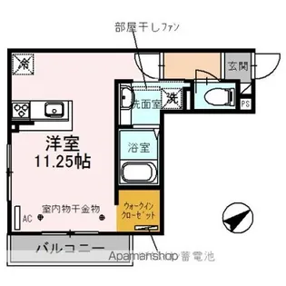 グランヴィル【3階】の間取り