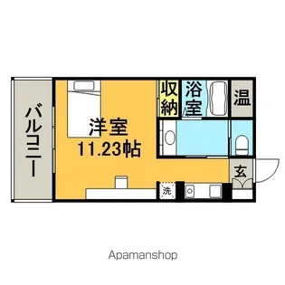 フェルト627【8階】の間取り