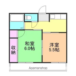 ウチダ【2階】の間取り