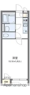 クレイノ光彩SOUTH【1階】の間取り