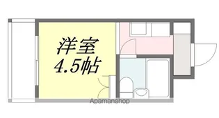 メゾン・ド・ルー清水町【202号室】の間取り