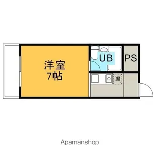 サンシティ八剣【4階】の間取り