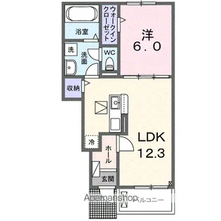 ソラン【1階】の間取り