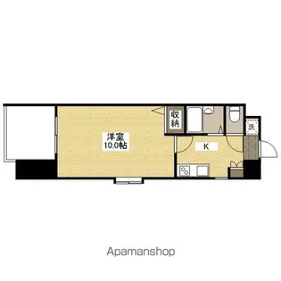 NEW’S弐番館【9階】の間取り