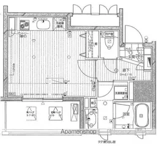 ダイナシティ王子【3階】の間取り