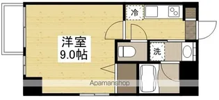 月光 岡山市役所前【7階】の間取り